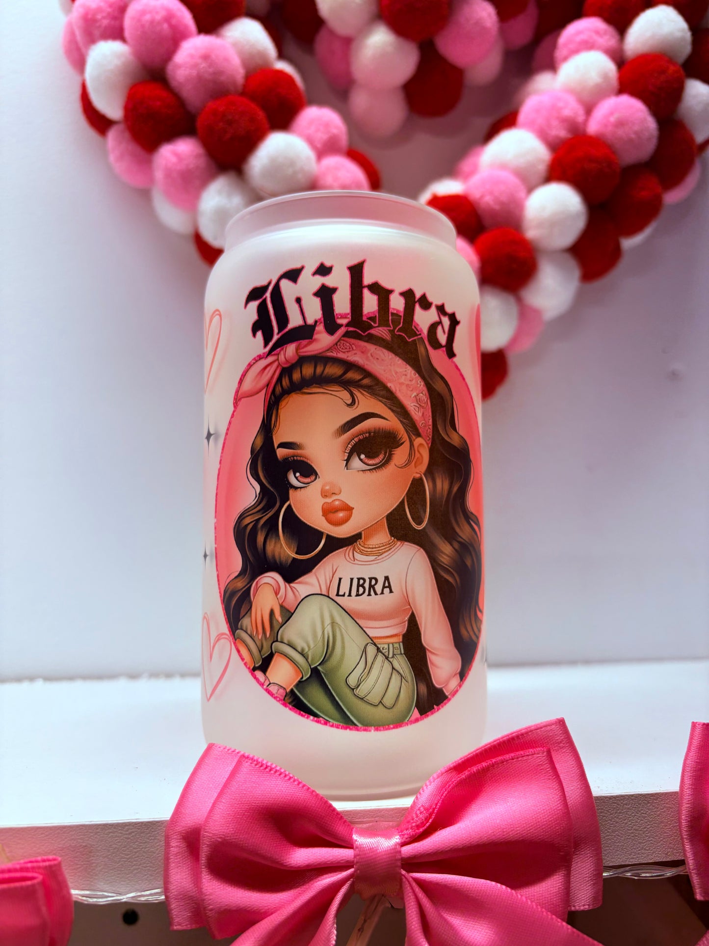 Zodiac Glass Can