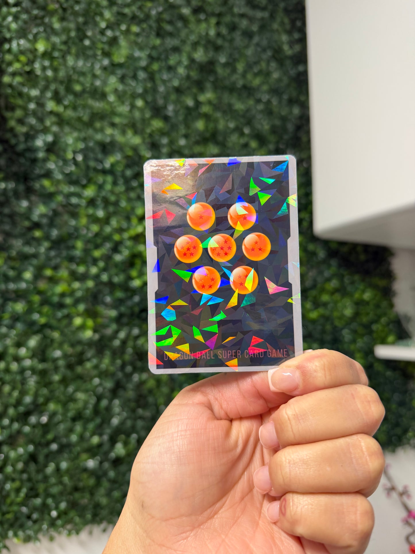 Anime Saiyan Custom Card