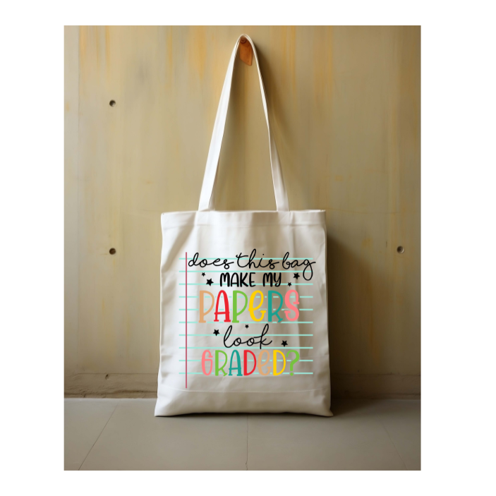 Teacher Grading Tote