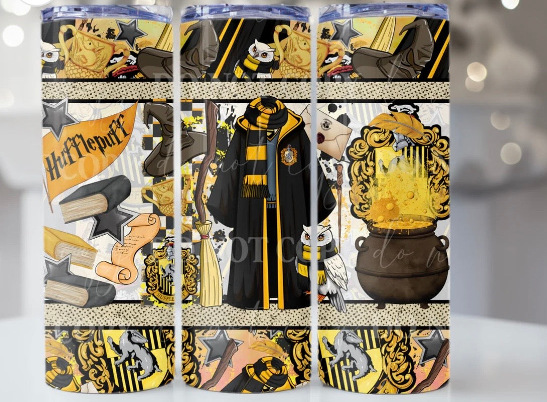 HP- Hufflepuff Tumbler