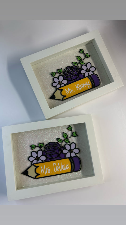 Pencil Shadow Box