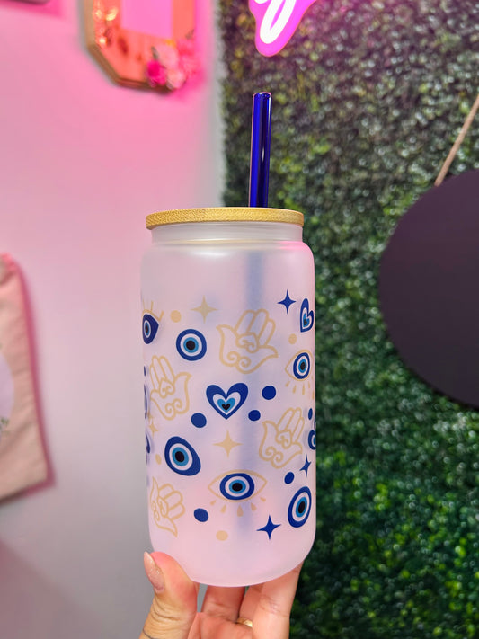 Evil Eye Libbey Glass