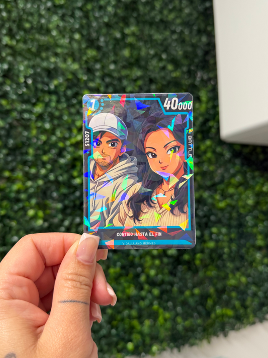 Anime Saiyan Custom Card